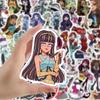 50PCS Monster High Waterproof Stickers PVC for Laptop Skateboard Luggage Phone