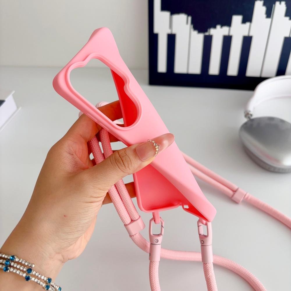 Crossbody Lanyard Silicone Soft Case For Samsung S26 Ultra S25 Edge S24 S22 Plus S21 S20 FE Necklace Shoulder Shockproof Cover