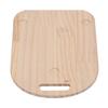 Countertop Appliance Rolling Tray Solid Wood Ergonomic Design Coffee Pot Slider Tray for Kitchen