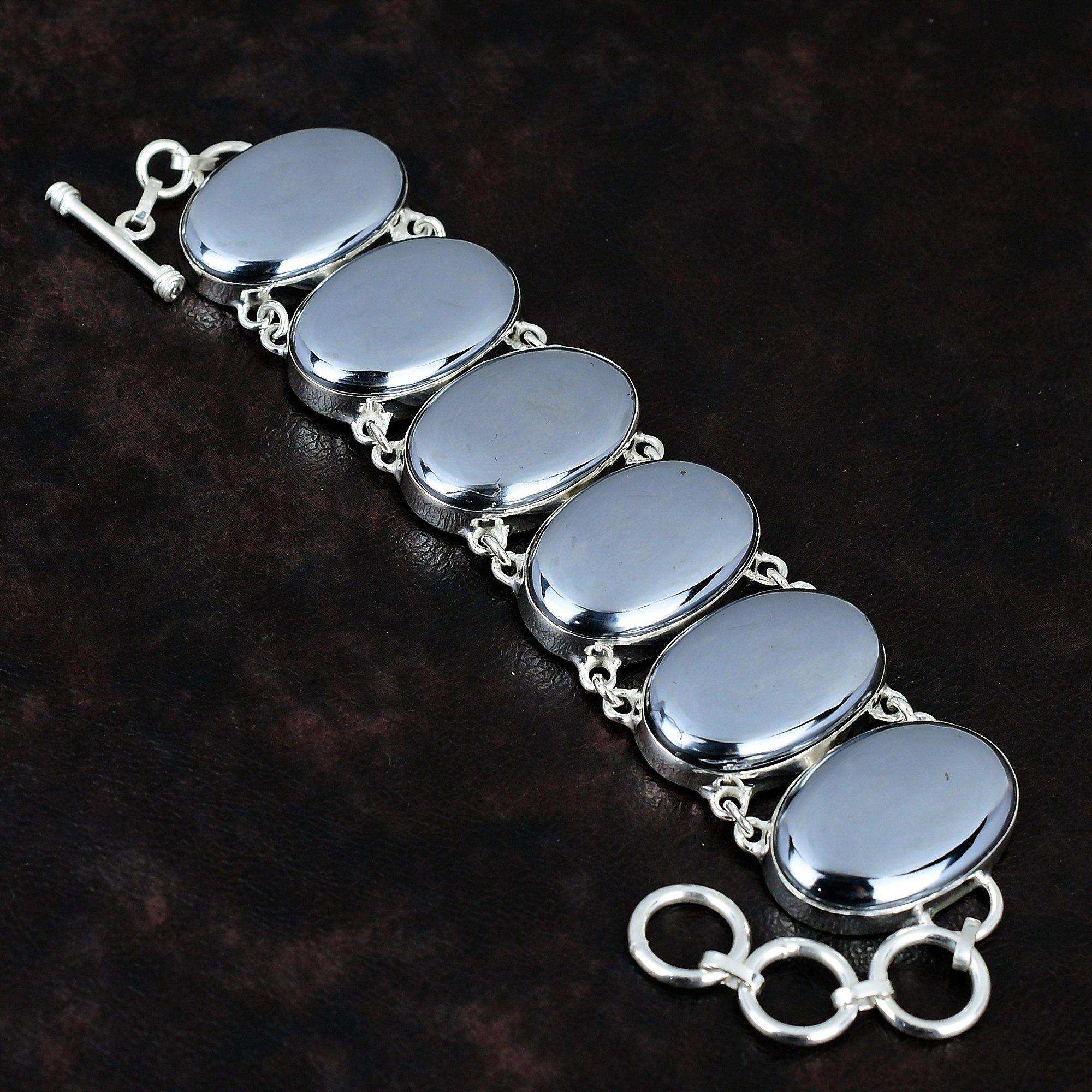 

Браслет из шунгита Ювелирные изделия из натурального драгоценного камня Браслет из стерлингового серебра 925 пробы Регулируемый браслет-цепочка Подарок для нее Браслет из камня ручной работы Adjustable