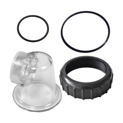Tapa de Pre-Filtro Transparente Para Bomba de Circulación de Piscina SPS50 Con Juntas Tóricas y Accesorios de Tornillo Para un Mantenimiento Óptimo de la Piscina