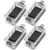 Expandable Fishing Tackle Box Fishing Hardware Toolbox with Magnetic Function Fishing Lure Hooks Storage Box for Outdoor Fishing