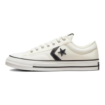 Star Player 76 Star Arrow Low Top Canvas Shoes Unisex White & Black