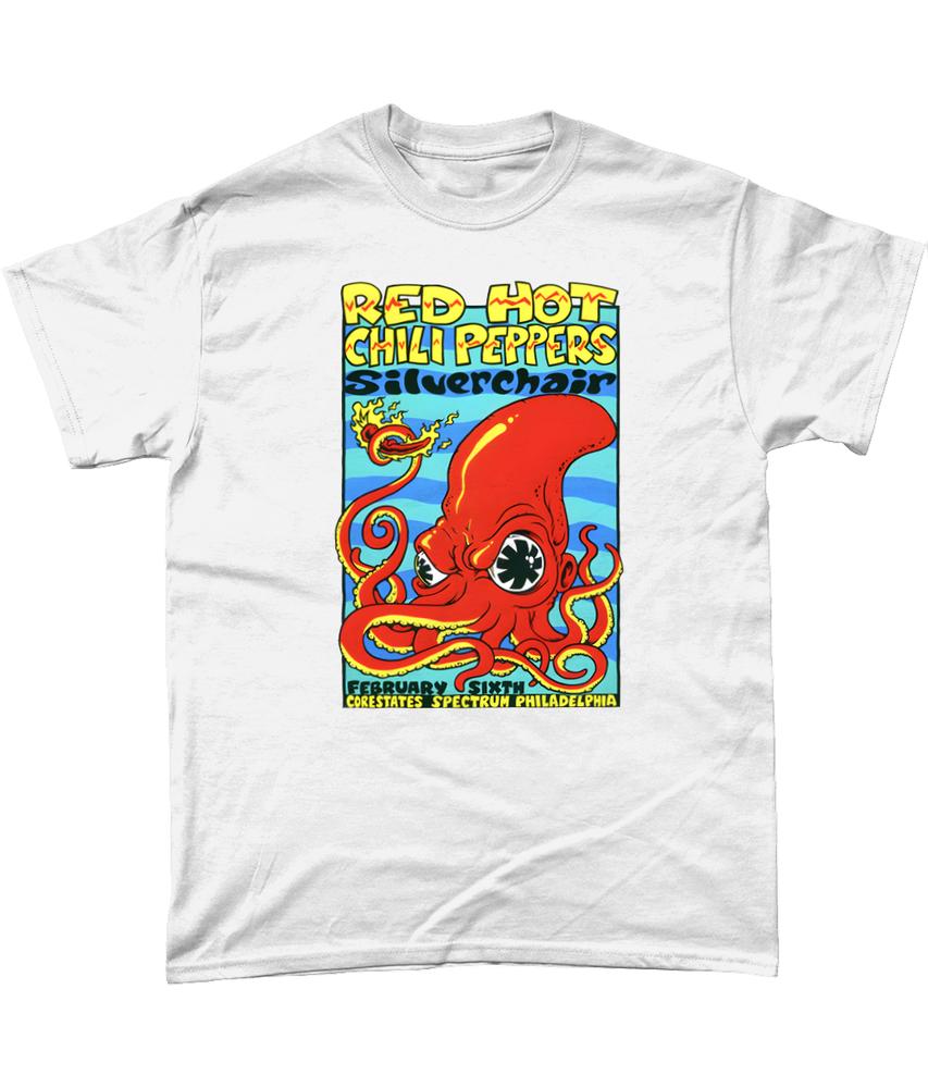 Red Hot Chili Peppers Squid Graphic Tshirt S