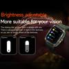 ZW69 AMOLED Screen Smart Watch Dafit App Health Monitor Waterproof Sports Watch with Flashlight