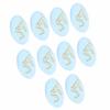 10Pcs Gender Reveal Button Pins Tinplate Baby Shower Party Favors Decoration Supplies