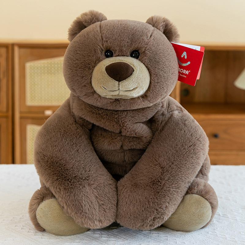 Plush Toy Panda With Pp Cotton Filling Soft Short Plush Kids Home Office Decor