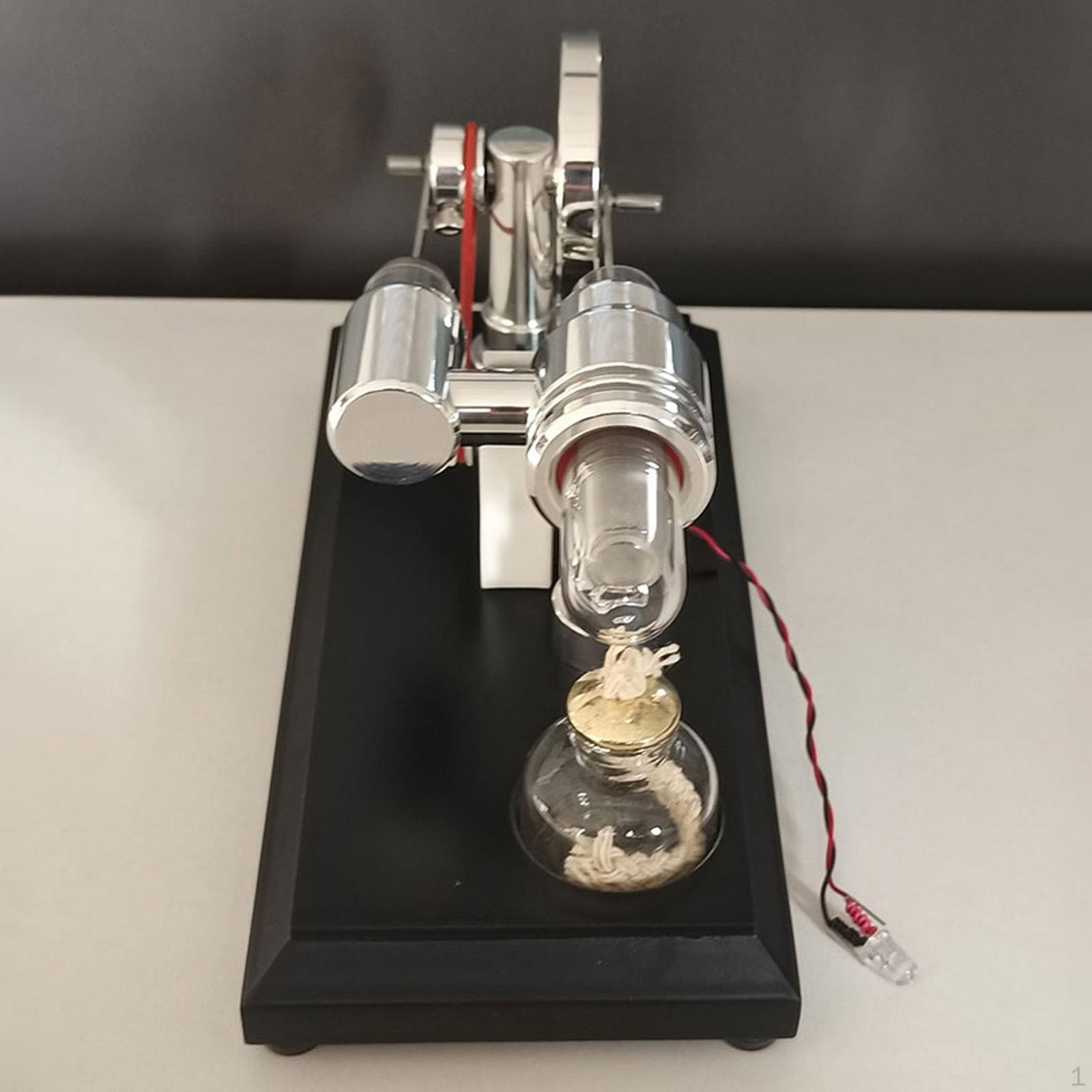 

Модель двигателя Стирлинга, генератор электроэнергии, образовательная разработка, сделай сам, физика, наука 8cmx17cmx9cm