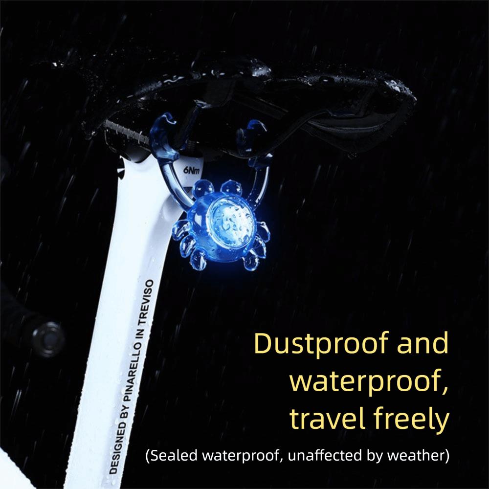 High Brightness LED Bike Rear Light Lobster/Crab Shape Bike Safety Warning Light  Night Cycling