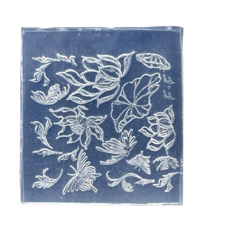 Artistics Embossed Silicone Mould For Nail Craft Projects Jewelry Making And Surfaces Embellishments
