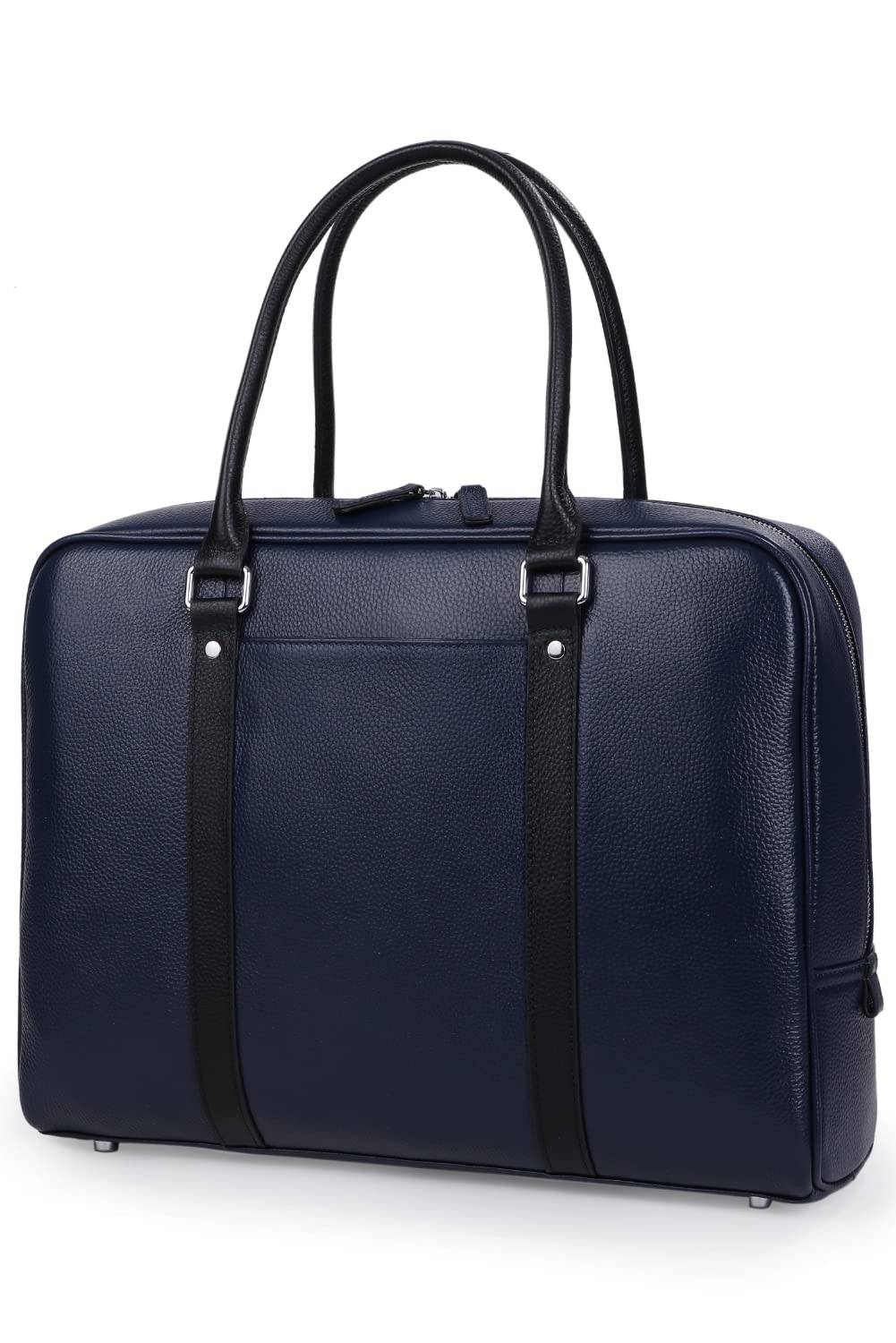 

Business tote made by skilled genuine shoulder large business leather x [Cheval noir] bag, men s bag, craftsmen, leather, bag, capacity, cowhide,