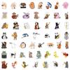 100 New Animal Band Cartoon Graffiti Stickers Notebook Suitcase DIY Stickers