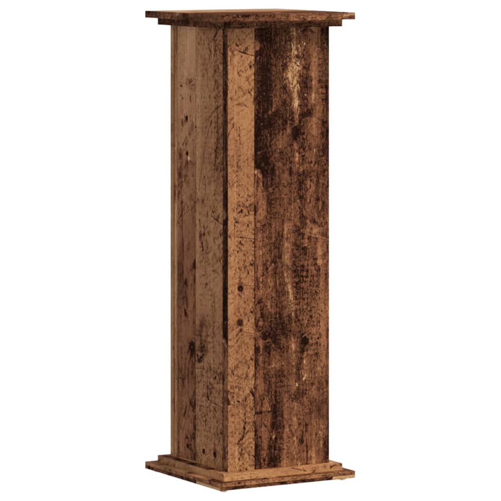 Pflanzenständer Vintage Holzoptik 33 x 33 x 100 cm Holzwerkstoff