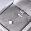 PONYKISS  Sterling Silver Shell Pendant Chains Necklaces for Women Cute Animal Fine  Minimalist Accessories In Summer