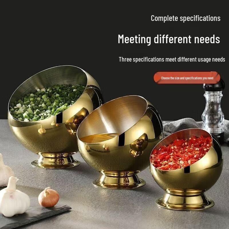 Thickened Stainless Steel Dipping Sauce Bowl