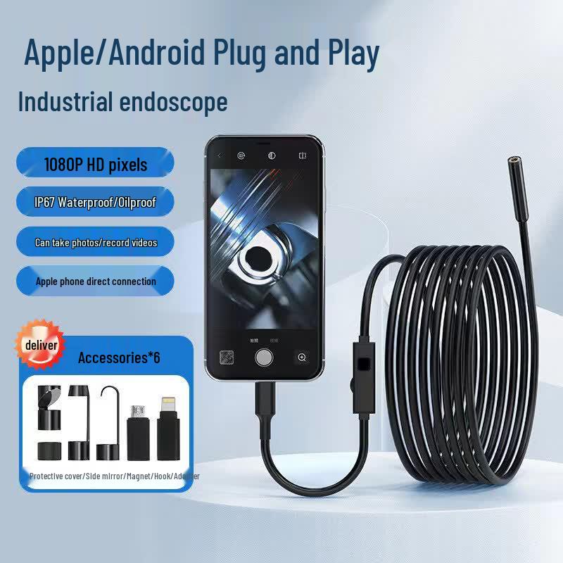 Yalian 8mm 10m Industrial Pipeline Inspection Endoscope (CN version)