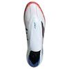 Adidas F50+ FG Firm Ground Natural Grass Abrasion Resistant Slip Resistant Soccer Shoes Unisex White Blue Red JQ5071