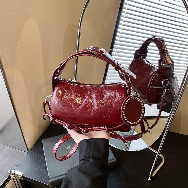 Boston Color Solid Bag Handbag Single Shoulder Crossbody Bags Fashion Women