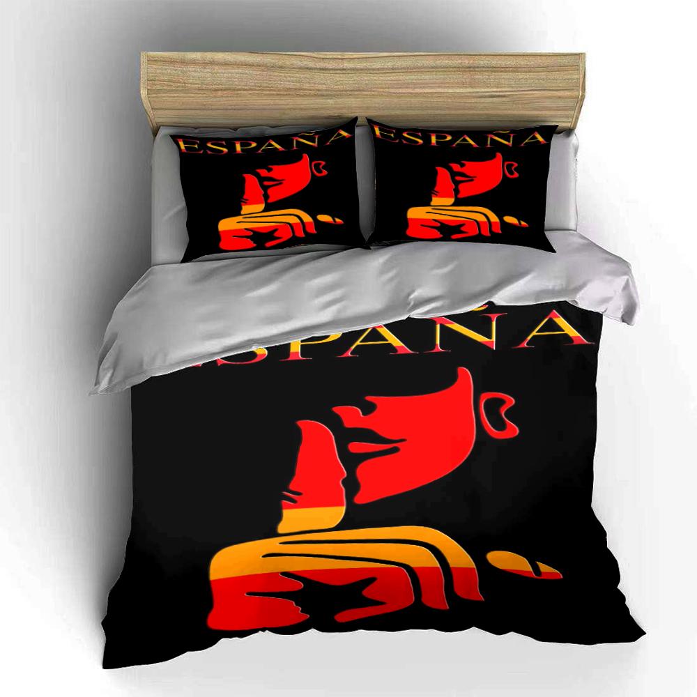 España Bullfighter Bedding Set Bedding Duvet Cover Set Duvet Cover Pillowcases Home Decor (1 * Duvet Cover 2 * Pillowcases, without duvet insert)