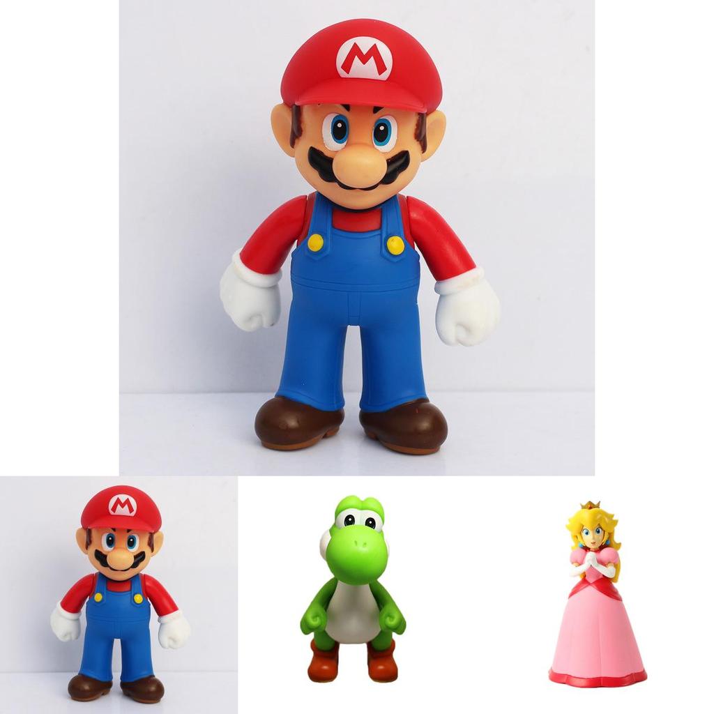 Mario Figurine Collectible Super Mario Action Figure Model Pvc Material Great Gift For Gamers