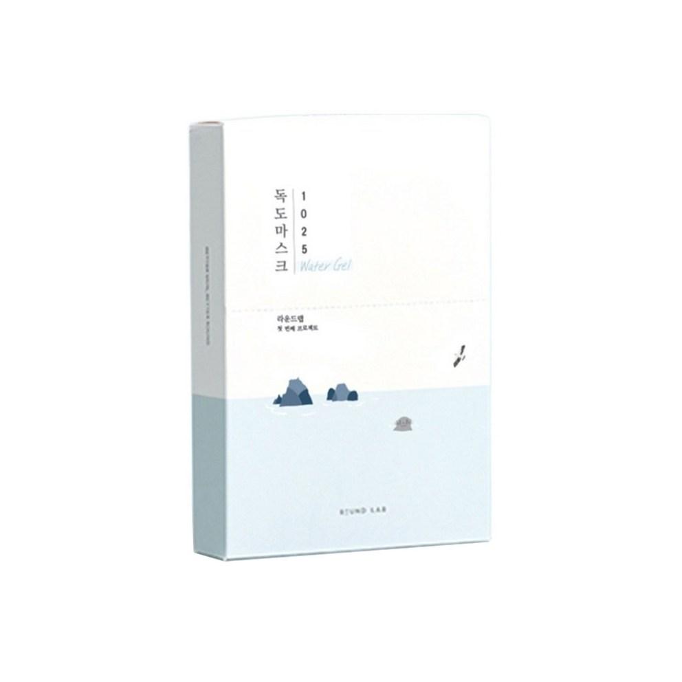 ROUND LAB 1025 Dokdo Feuchtigkeitsspendende Wasser-Gel-Maske 30ml, 10 Stück