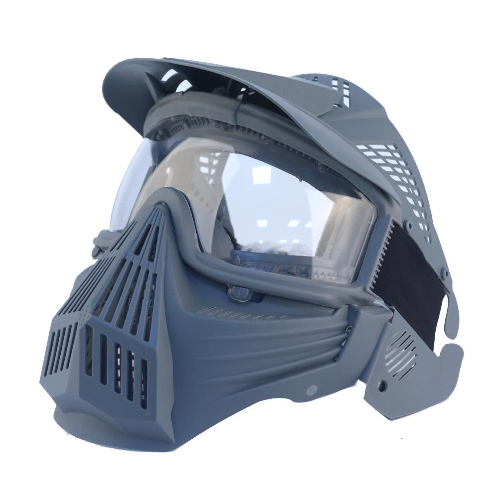 K1 Transformer Full Face Tactical Outdoor Gel Mask with PC Lens