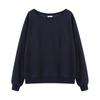 Estilo Casual de Primavera y Otoño Ropa de Mujer de un Hombro Pulóver Coreano y Japonés para Mujer Sudadera de Hombros Descubiertos