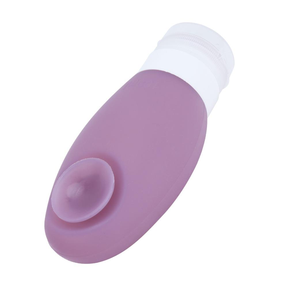 Suction Cup Cosmetic Bottle Silicone Refillable Bottle Leakproof Storage Bottle  Cosmetic Pack