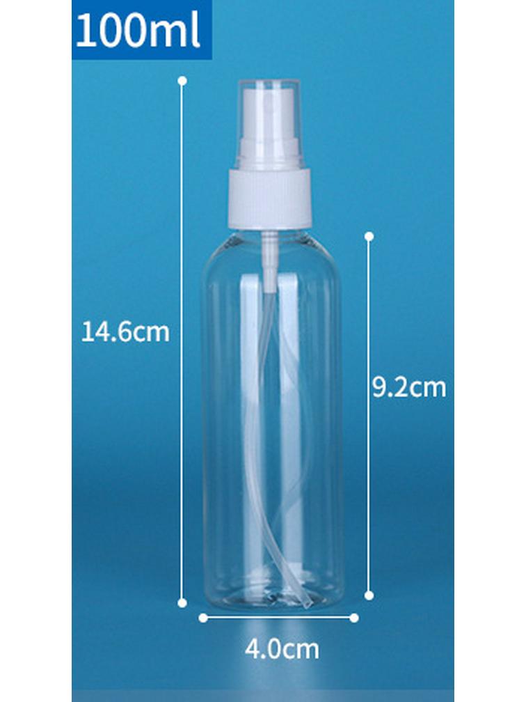 Transparent PET Spray Bottle for Cosmetics - 30ml/50ml/100ml