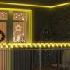 2400 LED Warm White Light Rope 100 M PVC