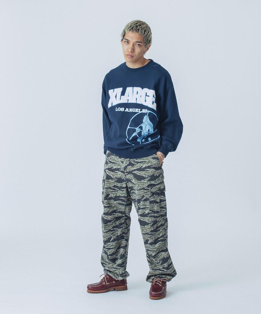 [Extra Large] Target Logo Crewneck Sweatshirt, 101251012006, Navy, Medium