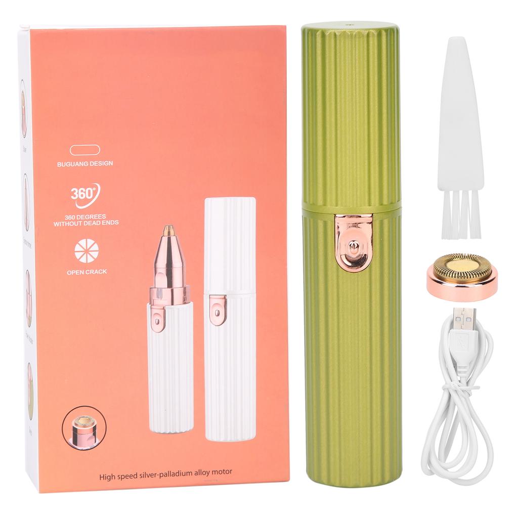 Portable Electric Eyebrow Trimmer Lip Arm Hair Remover Facial Epilator Hair Removal Tool