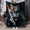 8 Sizes Clown Joker Printed Blanket Warm and Soft for Home Travel Blanket Sofa Bedding Camping Picnic Car Office Cover Blanket