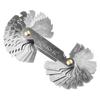 Silver Screw Thread Gauge Screw Thread Gauge Good Elasticity Measuring Gauge Thread Pitch Cutting Gauge Good Elasticity