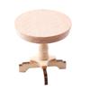1:12 Dollhouse Miniature Coffee Table Small Round Table Original Wood Table Furniture Home Model Decor Toy Doll House Accessorie