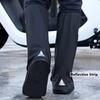 Waterproof Shoe Covers, Thickened Rain Boot Shoe Cover Reusable & Foldable Non-Slip With Reflector For Men Women