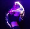 Led Fiber Optic Dance Whip 360° Rotation Light Up Waving Holiday 0.75Mm 25-150Cm