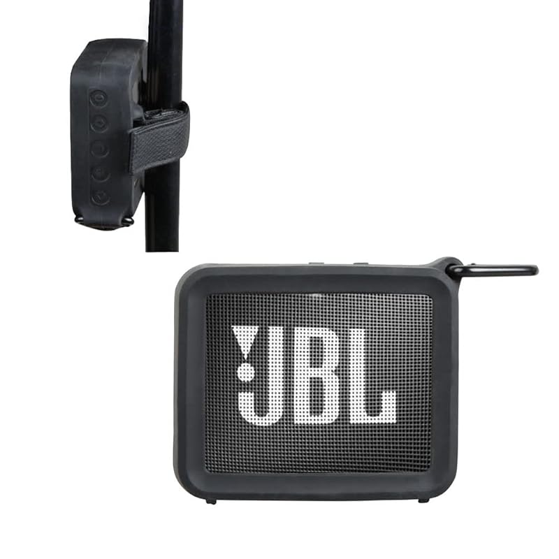 

JBL GO 2 Protective storage silica gel shell for Bluetooth speakers - Hermitshell (black)