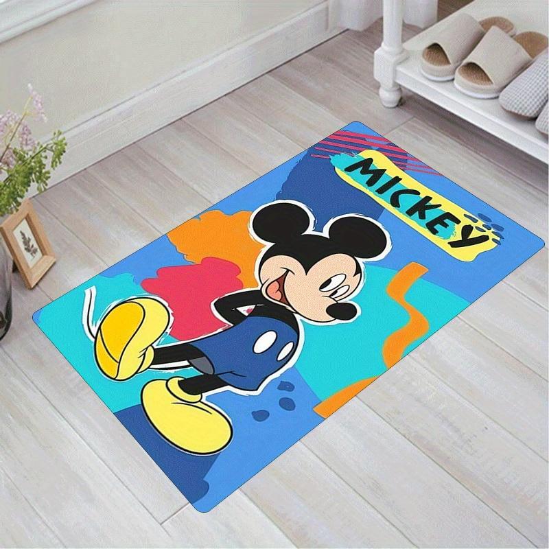

1pc Mickey Pattern Area Rug Soft Flannel Floor Mat for Living Room,Office,Bedroom and Carpet,Sofa Coffee Table Floor Mat 60cm by 90cm