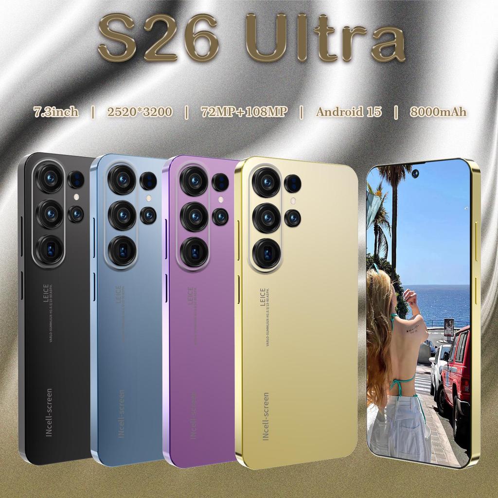 Cugo S26 Ultra Smartphone: 6,8" Android 15, 2 GB RAM, 16 GB Speicher, Auf Lager