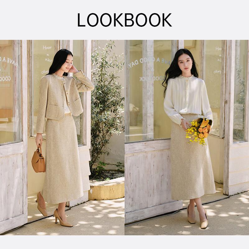 Xiangying Women's French Style Skirt Set