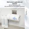 2pcs Hanging Toilet Paper Holder Roll Paper Holder Bathroom Towel Rack Stand Toilet Stand Paper Rack Home Storage Racks