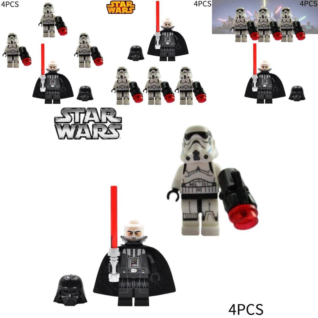Star Wars Building Blocks Clone Trooper Mini Figure Small Granule Bricks