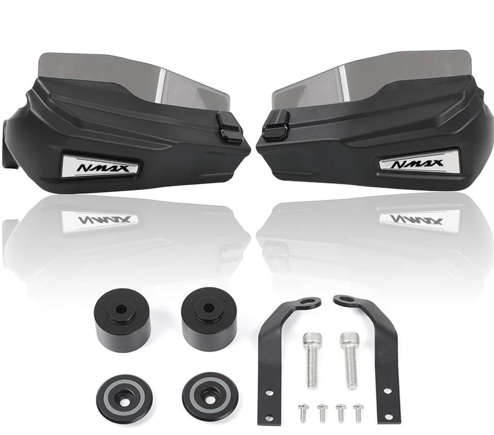 Aerodynamic Motorcycle Hand Guard Guard Shield Windproof Shield Guard Handlebar One size чёрный