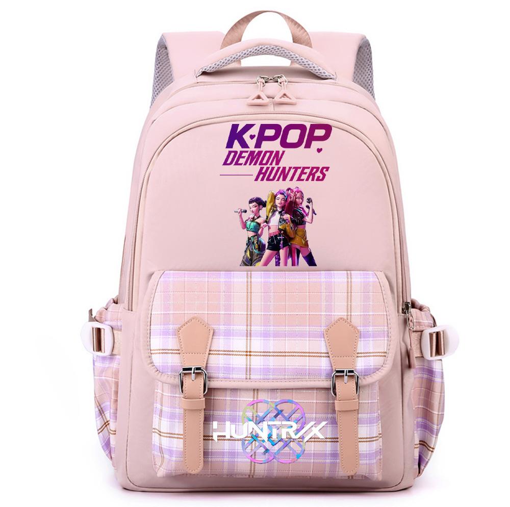 New Anime Cartoon K-Pop Printed Large Capacity Backpack for Teenger Student Girl Boy Schoolbag Bookbag Women Waterproof Travel Bag Mochila Kid Gift