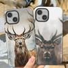 Soft Cover Capa Phone Case for Xiaomi Redmi Note 14 4G 14 Pro Plus 5G Animal Deer Pattern