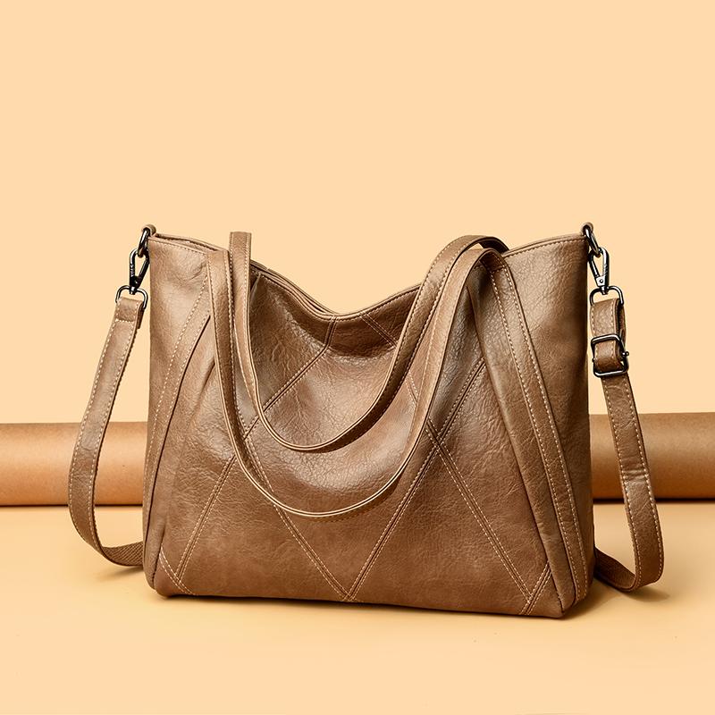 High-quality Soft PU Leather Women's Messenger Bag, Fashionable Women's Shoulder Bag, Suitable for Daily Use, Shopping, and Commuting