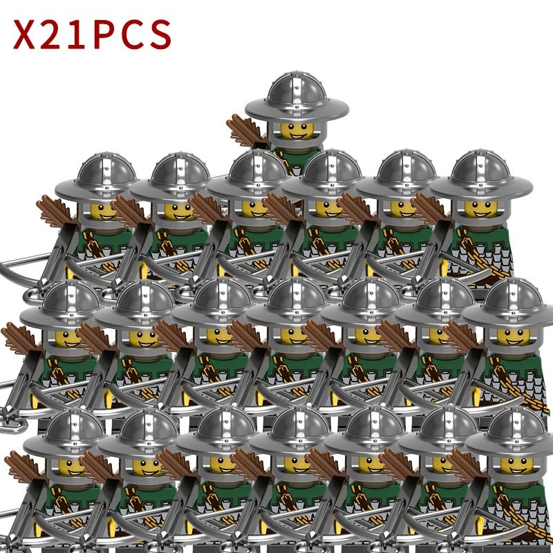Medieval Knights & Warriors Building Blocks Roman Legion Spartan Cavalry Crusaders Bricks