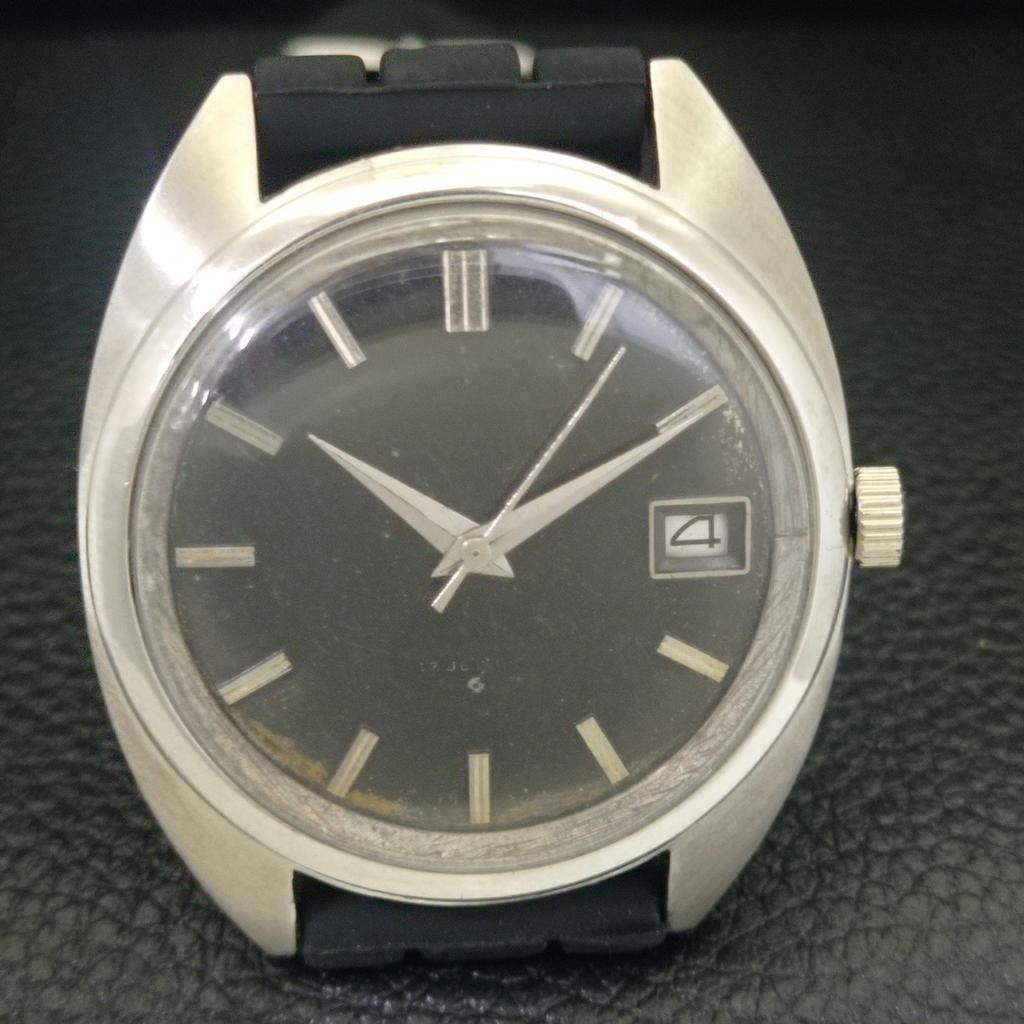 VINTAGE SEIKO HAND-WINDING 6602B JAPAN MENS ORIGINAL DIAL WATCH A703931-1