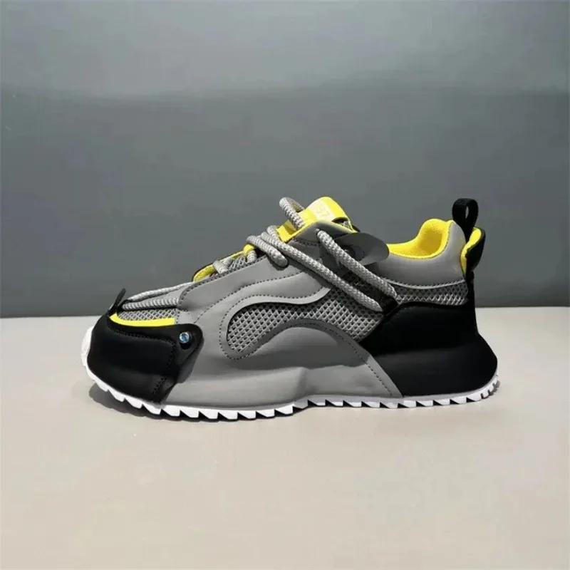 48 Size Summer Men's Shoes 2026 New Men's Mesh Breathable Sneakers Height Increasing Sports Comfortable Casual Shoes for Men